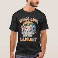 Vrede Liefde Olifant Boar Hippie Yoga Meditatie H