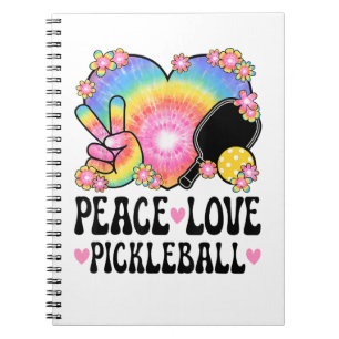 Vrede Liefde Pickleball Notitieboek