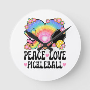 Vrede Liefde Pickleball Ronde Klok