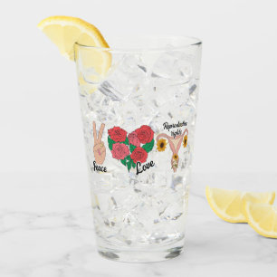 Vrede, liefde, reproductieve rechten   Pro-keuze Glas