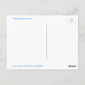 Vrede Liefde Rust Symbool Briefkaart (Achterkant)