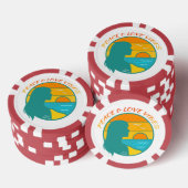 Vrede & Liefde Vibes Poker Chips (Opstapeling)