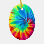 Vrede, liefde, volleybal keramisch ornament (Achterkant)