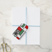 Vrede, liefde, vreugde cadeaulabel (Met Touw)