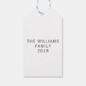 Vrede, liefde, vreugde cadeaulabel (Achterkant)