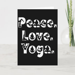 Vrede Liefde Yoga Mindfulness Zen Meditatie Yogi S Kaart