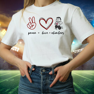 Vrede. Liefs. Klimmers Tshirt