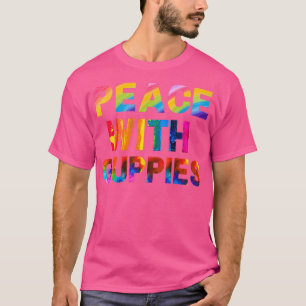 VREDE MET GUPPIËN DE FAVORIETE VIS DIE IS BROKEN T-SHIRT