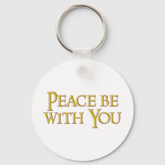 Vrede met jou sleutelhanger (Voorkant)