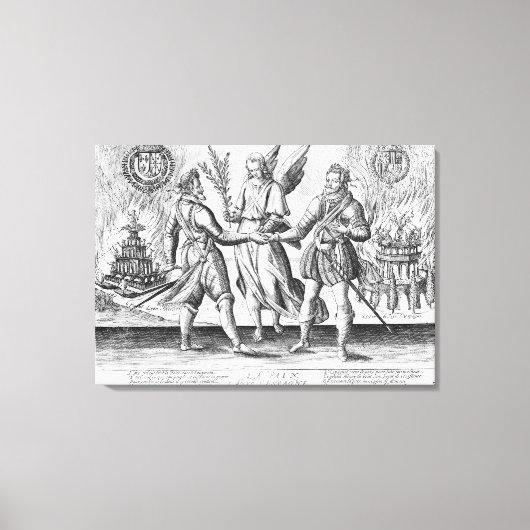 Vrede met Spanje Canvas Afdruk (Voorkant)