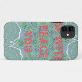 Vrede met u Inspirerend grafische tekst Case-Mate iPhone Case (Achterkant (horizontaal))