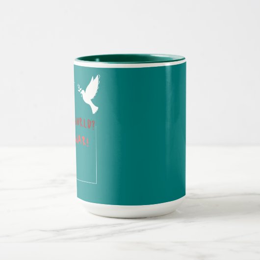 Vrede Mok Stop de oorlog Quo Vadis Wereld (Midden)