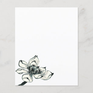 Vrede Mooie Waterverf Lotus
