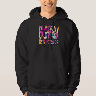 Vrede na 12e klas Happy op de laatste dag van het  Hoodie