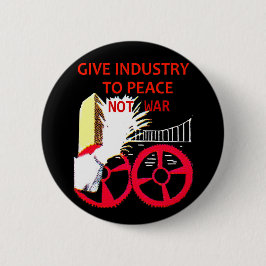 Vrede niet oorlog - Button