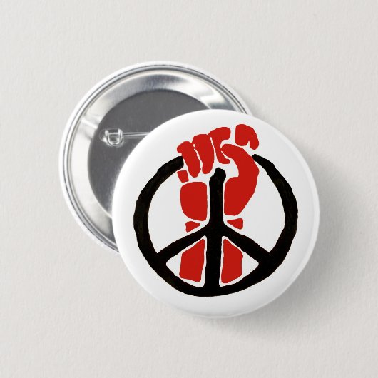 Vrede nu! ronde button 5,7 cm (Voorkant /achterkant)