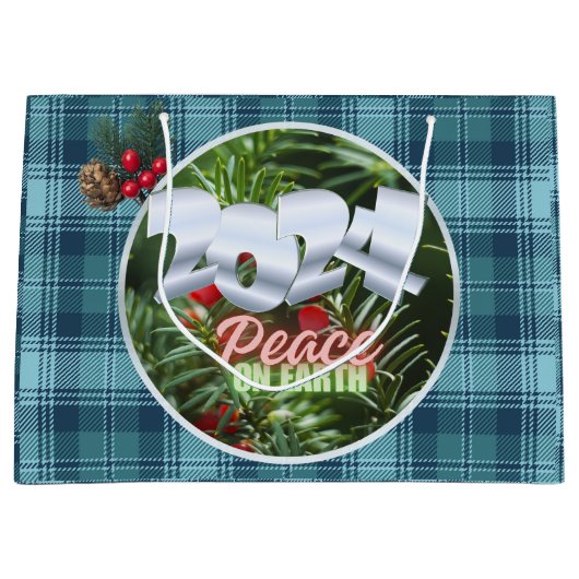 Vrede op aarde 2024 groot cadeauzakje (Voorkant)