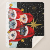 VREDE OP AARDE 5 stikt SHERPA Blanket Sherpa Deken (Voorkant)