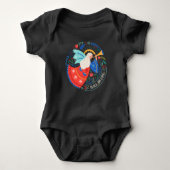 Vrede op aarde Angel Design Romper (Voorkant)
