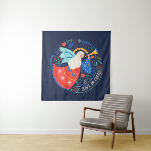 Vrede op aarde Angel Design Wandkleed