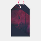 Vrede op Aarde Angel Shepherd met lammeren Cadeaulabel (Achterkant)