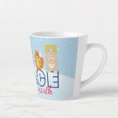 Vrede op aarde-bossen latte mok (Rechts)