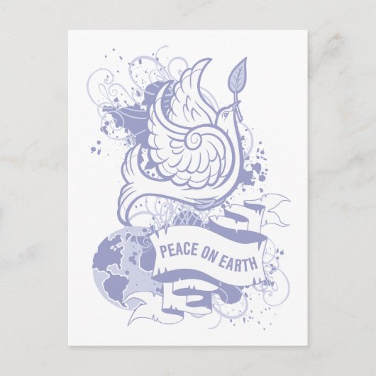 Vrede op aarde briefkaart (Voorkant)