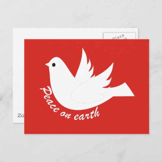 Vrede op aarde briefkaart (Voorkant / Achterkant)