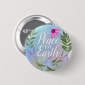 Vrede op Aarde Button (Voorkant /achterkant)
