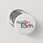 Vrede op aarde - Button op het plein (Voorkant /achterkant)