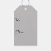 Vrede op aarde cadeaulabel (Achterkant)