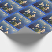 Vrede op aarde cadeaupapier (Hoek)