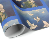 Vrede op aarde cadeaupapier (Rol Hoek)