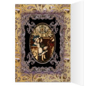 Vrede op aarde Christelijk Victoriaans kerstfeest (Binnen (Links))