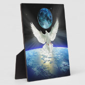 Vrede op Aarde Dove of Peace Fotoplaat (Zijkant)