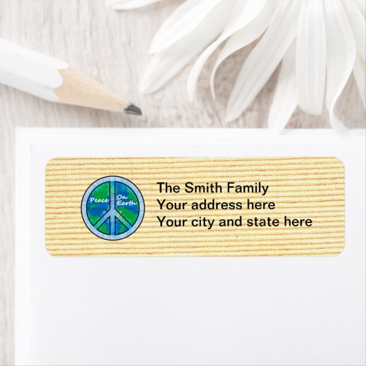 Vrede op aarde etiket (Insitu)