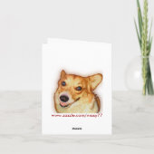 Vrede op aarde feestdagen kaart (Achterkant)