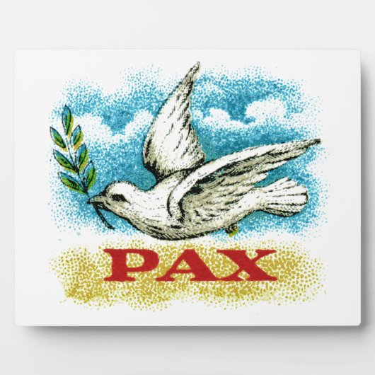 Vrede op aarde Fotoplaat (Voorkant)