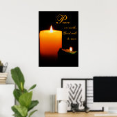Vrede, op Aarde, Goede wil aan mannen Poster (Thuiskantoor)