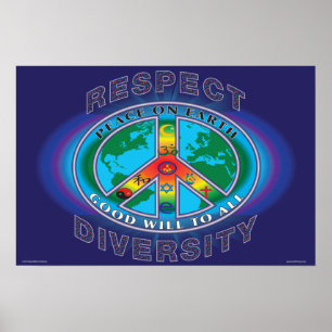 VREDE OP AARDE GOODWILT VOOR ALLEN POSTER