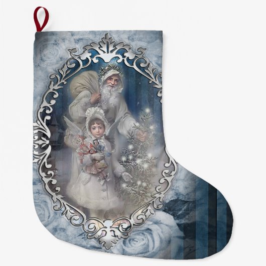 Vrede op aarde grote kerstsok (Voorkant)