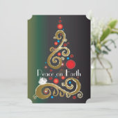 Vrede op aarde II Feestdagenkaart (Staand voorkant)