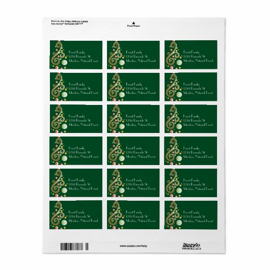 Vrede op aarde IV Etiket (Full Sheet)