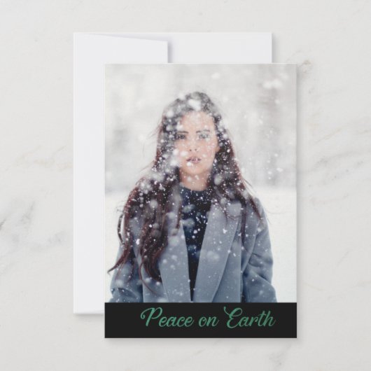 Vrede op aarde kaart (Voorkant)