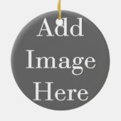 Vrede op Aarde Keramisch Ornament (Achterkant)