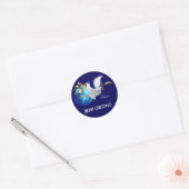 Vrede op aarde. Kerst stickers (Envelop)