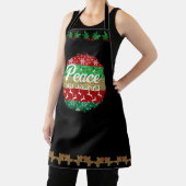 Vrede op Aarde Kerstcadeau - Vakantie Bakken Schort (Insitu)