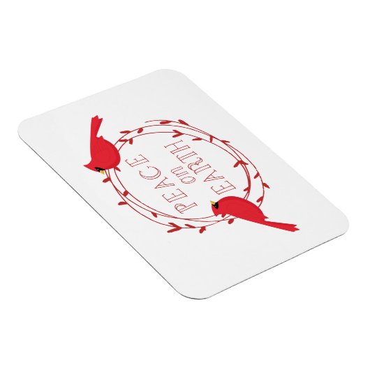 Vrede op aarde kerstcadeautjes magneet (Rechterzijde)