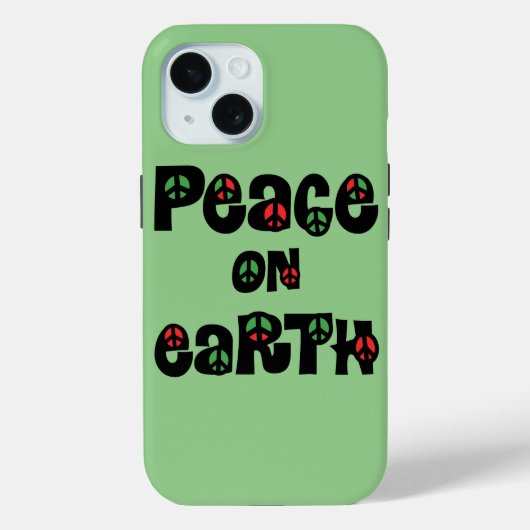 Vrede op aarde kerstmis Case-Mate iPhone case (Achterkant)