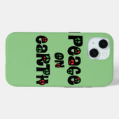 Vrede op aarde kerstmis Case-Mate iPhone case (Achterkant (horizontaal))